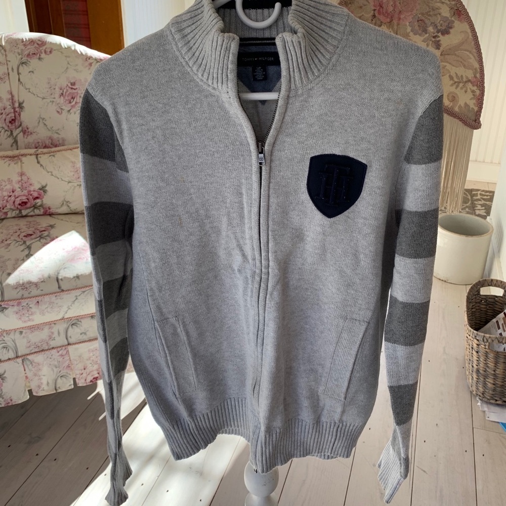Tommy Hilfiger Zip Up Sweater